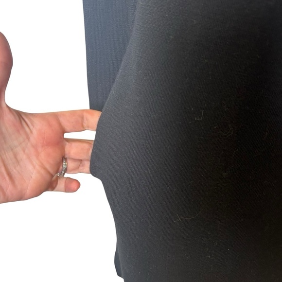 MM Lafleur Ono open front king cardigan sweater size +1X merino wool pockets - Picture 4 of 8